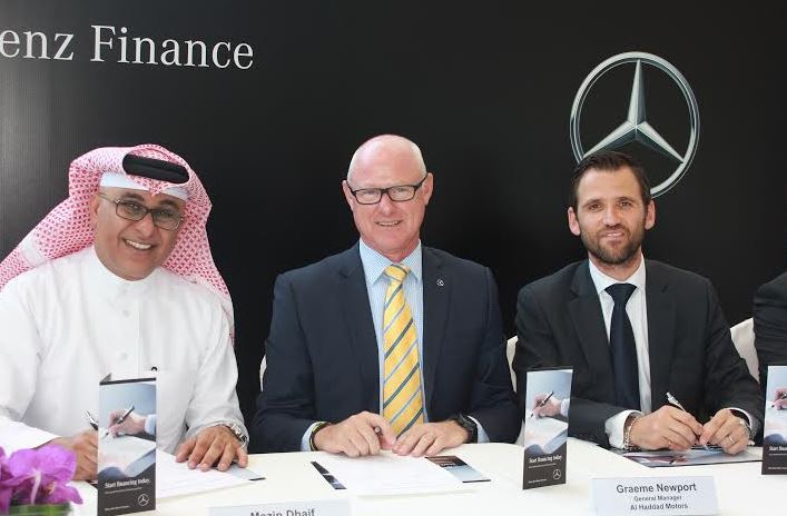 دايملر للخدمات المالية تطلق “مرسيدس-بنز فاينانس” في مملكة البحرين بالتعاون مع بنك البحرين والكويت وشركة الحداد للسيارات