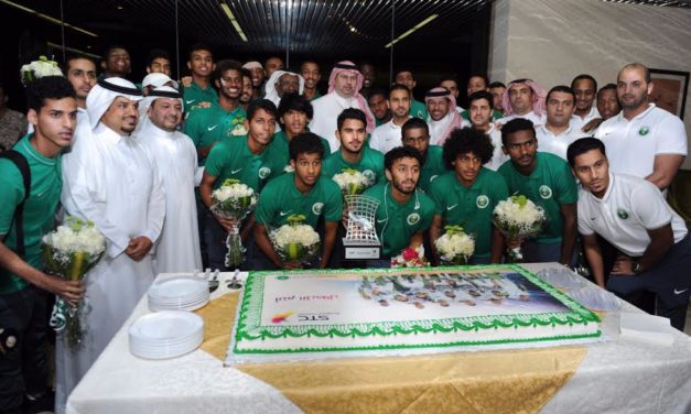 STC  تحتفي بالمنتخب السعودي للشباب بعد تأهله لكأس العالم