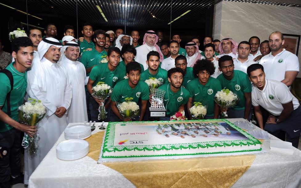 STC  تحتفي بالمنتخب السعودي للشباب بعد تأهله لكأس العالم