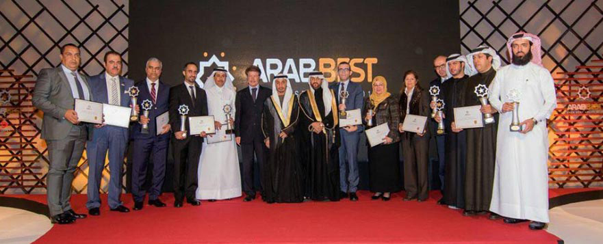 Ooredoo تتوج بجائزة “أفضل فريق إداري 2016”  في حفل جوائز “أفضل العرب”