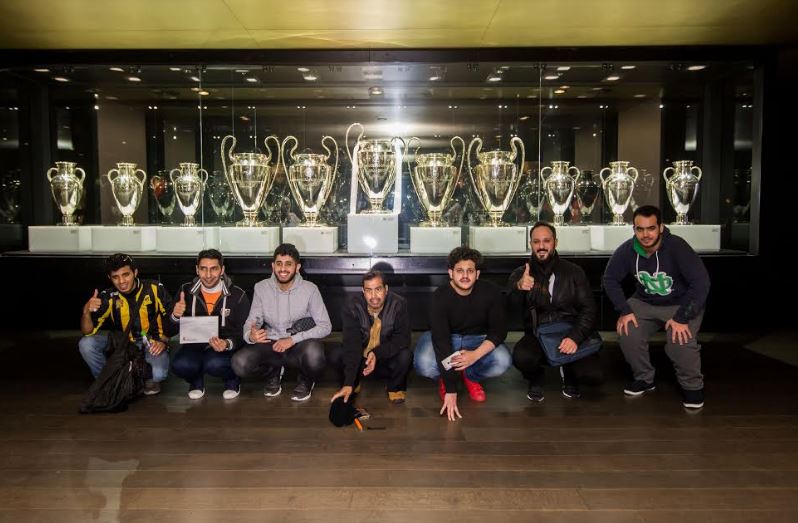 عملاء STC تابعوا فوز النادي الملكي على نابولي في مدريد