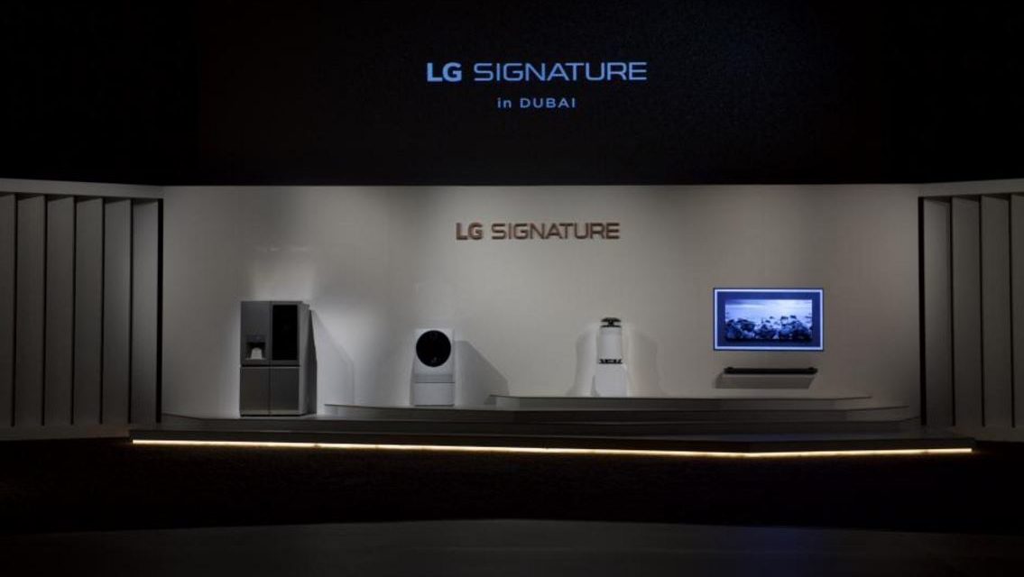 LG SIGNATURE أول علامة تجارية فاخرة من إل جي تطرح في أسواق الخليج