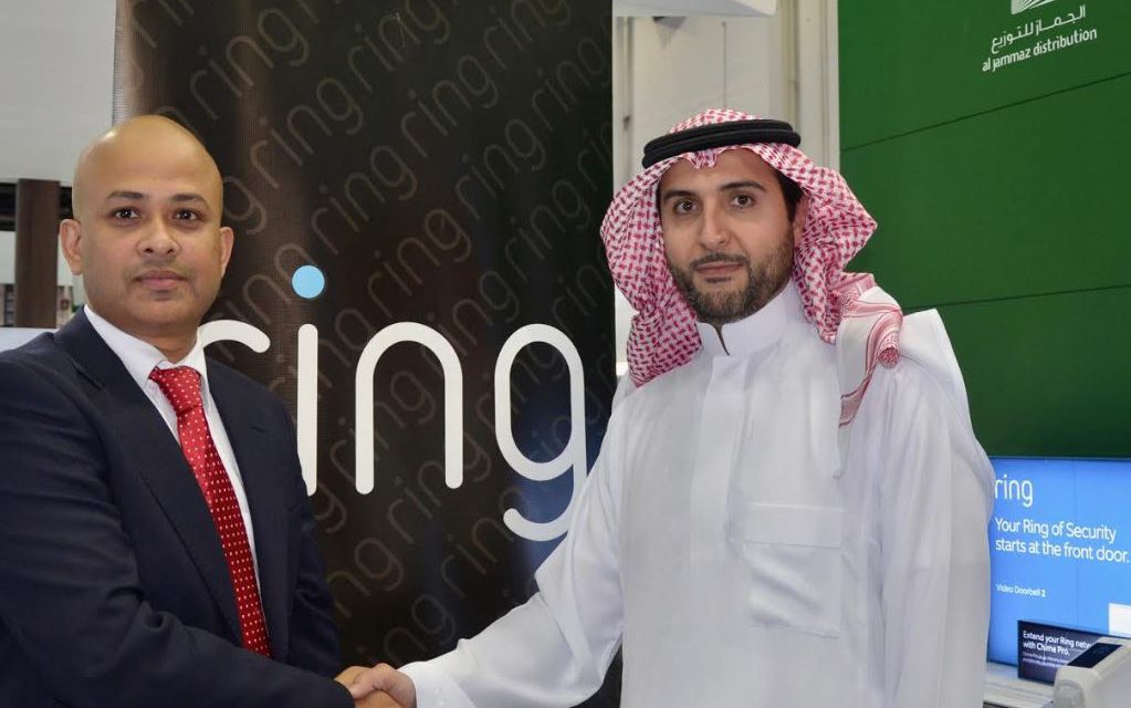 الجماز للتوزيع يعقد شراكة مع رينغ لتوزيع منتجاتها للأمن المنزلي الذكي في المملكة العربية السعودية
