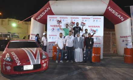 محمد الكوخن في المركز الأول  للجولة الثالثة من بطولة نجم السعودية للدرفت 2017