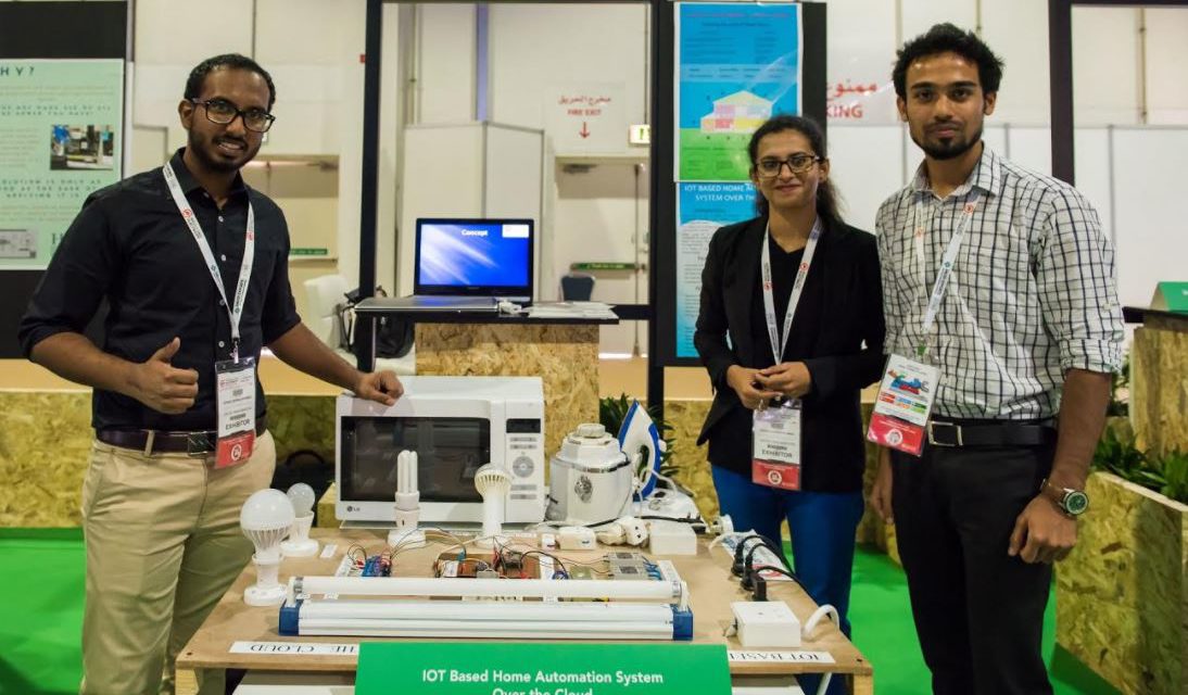 ابتكارات الشباب تحتل حيزا مهما في فعاليات معرض الشرق الأوسط للكهرباء 2018