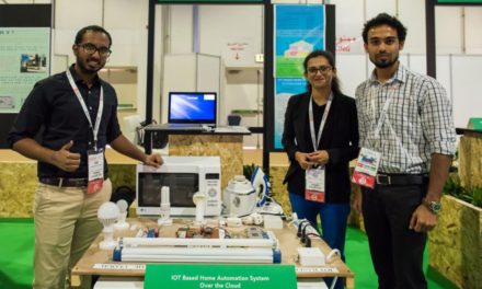 ابتكارات الشباب تحتل حيزا مهما في فعاليات معرض الشرق الأوسط للكهرباء 2018