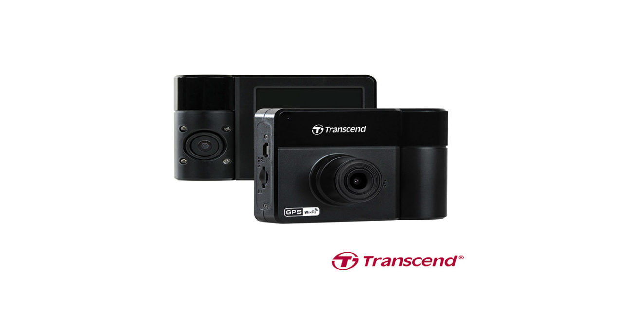 ترانسيند تكشف النقاب عن كاميرا السيارات الجديدة (درايف برو 550) ذات الحماية الفائقة والعدسة المزدوجة
