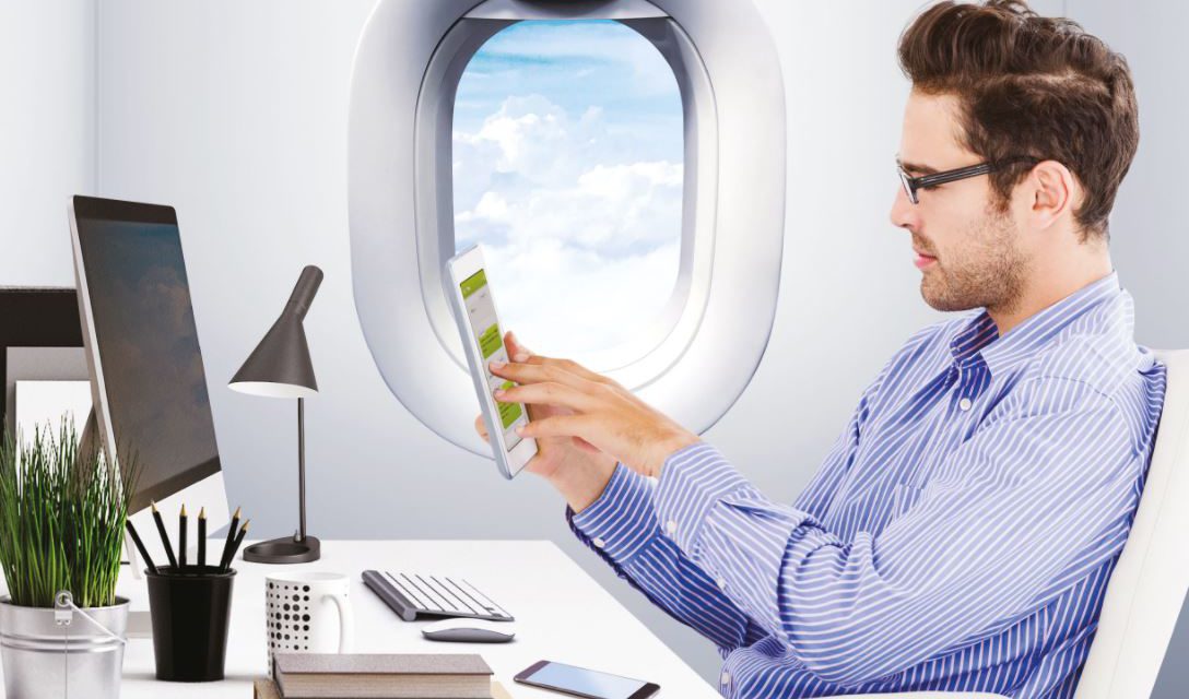 “اتصالات” تمكّن عملاء قطاع الأعمال من الاتصال أثناء رحلات الطيران