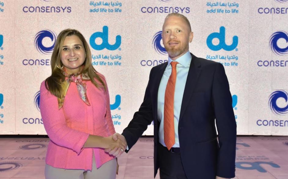 دو تعلن عن شراكة استراتيجية مع شركة ConsenSys لتطوير أول منصة “بلوك تشين كخدمة” في دولة الإمارات