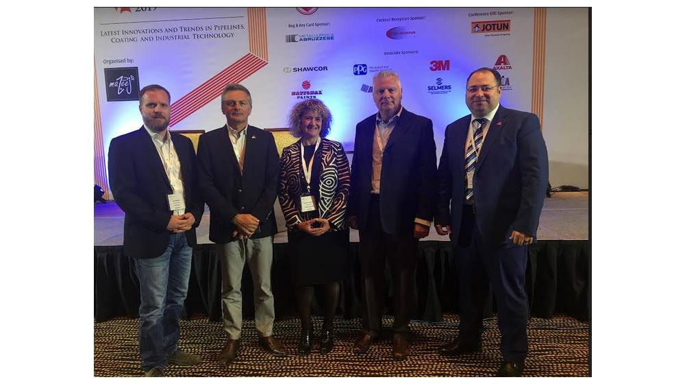 أكسالتا تستعرض تقنياتها المبتكرة خلال فعاليات المؤتمر الدولي لخطوط الأنابيب والطلاء 2019