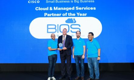 شركةBIOS Middle East  تحصل على جائزة من سيسكو تقديراً لإنجازاتها