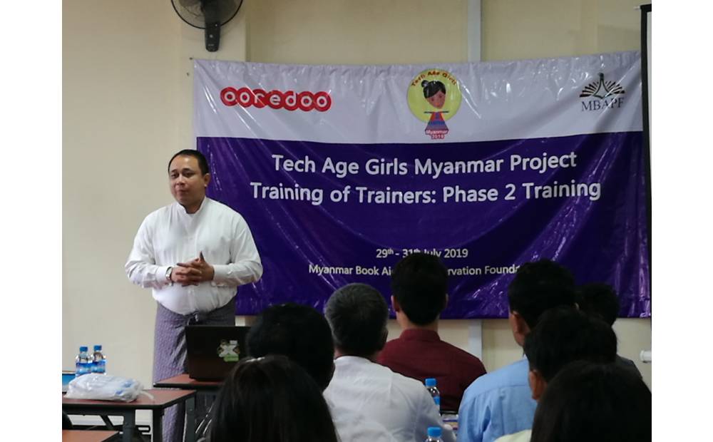 Ooredoo  ميانمار تواصل تمكين المرأة من خلال دعم مشاركة الفتيات في المرحلة الثانية من البرنامج التدريبي ToT