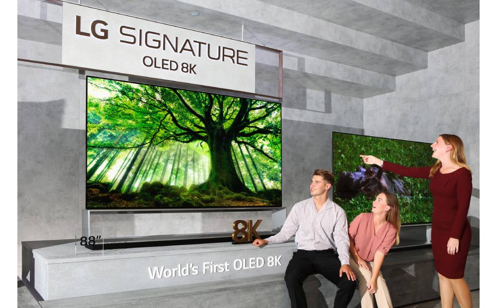 إل جي الكترونيكس تعلن عن بدء مبيعات أجهزة التلفزيون OLED بتقنيّة 8K Real و NANOCELL حول العالم