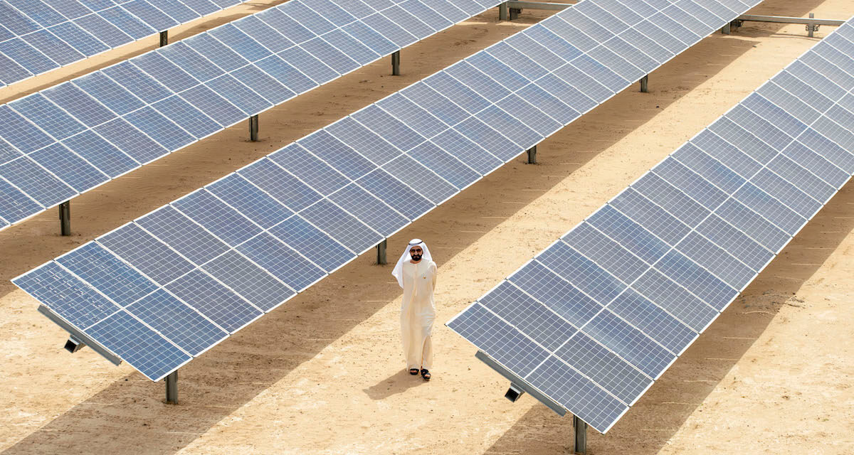 تدشين مركز الابتكار التابع لهيئة كهرباء ومياه دبي والمرحلة الثالثة بقدرة 800 ميجاوات من مُجمَّع محمد بن راشد آل مكتوم للطاقة الشمسية