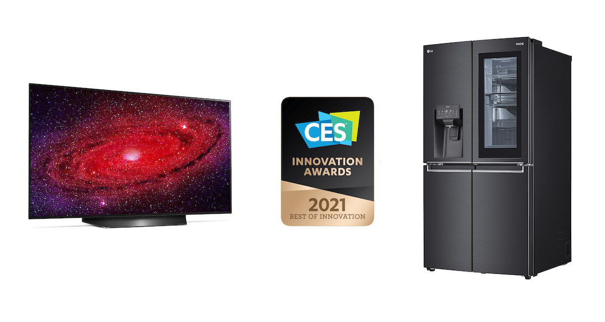 إل جي تحصد جوائز الابتكار في معرض الإلكترونيات الاستهلاكية 2021 #CES2021