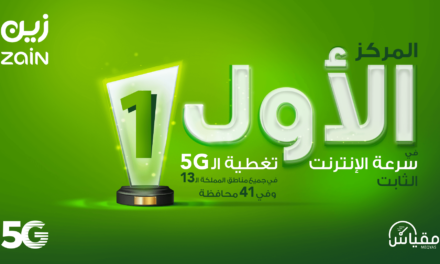 “زين السعودية” الأكبر تغطيةً للجيل الخامس والأسرع في الإنترنت الثابت والألعاب الإلكترونية