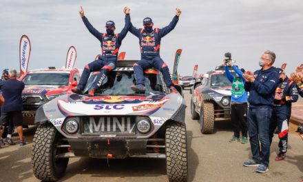 رالي داكار 2021: ستة انتصارات لعلامة MINI: صاحب الرقم القياسي السائق ستيفان بيترانسل يحقق الانتصار بسيارة MINI JCW Buggy