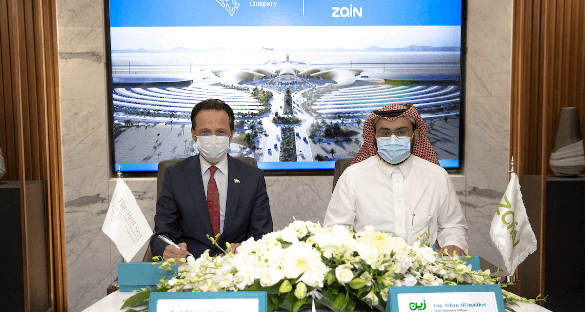 “زين السعودية” توقع اتفاقية حصرية خلال مرحلة الإنشاء مع شركة “البحر الأحمر للتطوير” لتحقيق التحول الرقمي الشامل