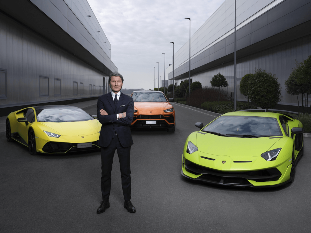 Image 1_President & CEO of Automobili Lamborghini Stephen Winkelmann_ Lamborghini Fleet