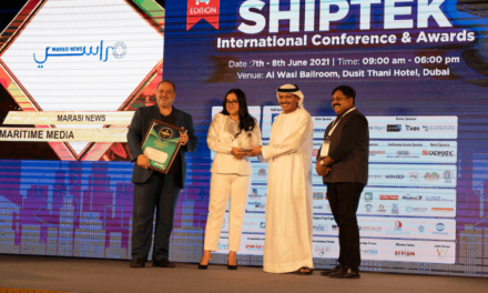 منصة “مراسي نيوز” تحصد جائزة “أفضل إعلام بحري” ضمن جوائز “شيب – تيك” البحرية العالمية 2021