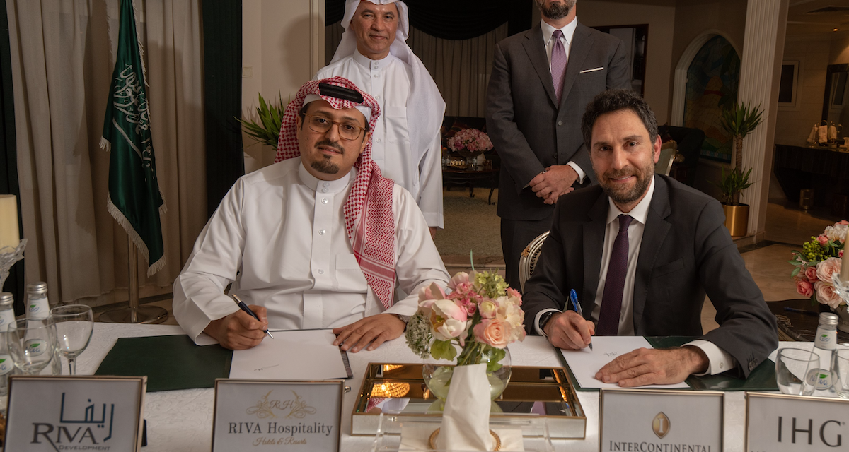 مجموعة فنادق إنتركونتيننتال توقع اتفاقية تطوير إنتركونتيننتال الرياض شارع الملك فهد – ثاني فندق يتم تطويره ضمن عقد تطوير وتسويق مع شركة ريفا للتعمير