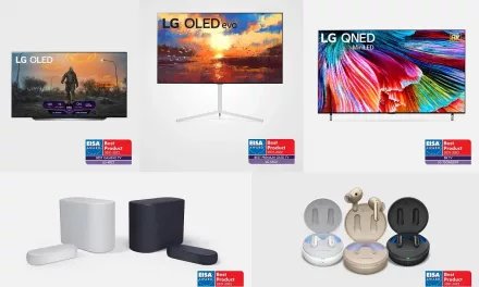 تلفزيونات LG OLED تحصد جائزة العقد للتلفزيون المبتكر في حفل توزيع جوائز إيسا لعام 2021