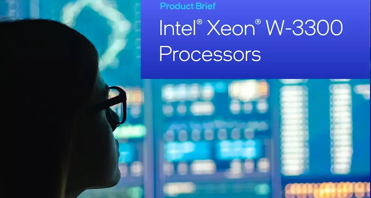 إنتل تطرح معالجات Xeon W-3300 الجديدة