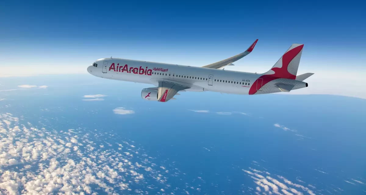 “العربية للطيران” تستأنف رحلاتها بين الشارقة والسعودية