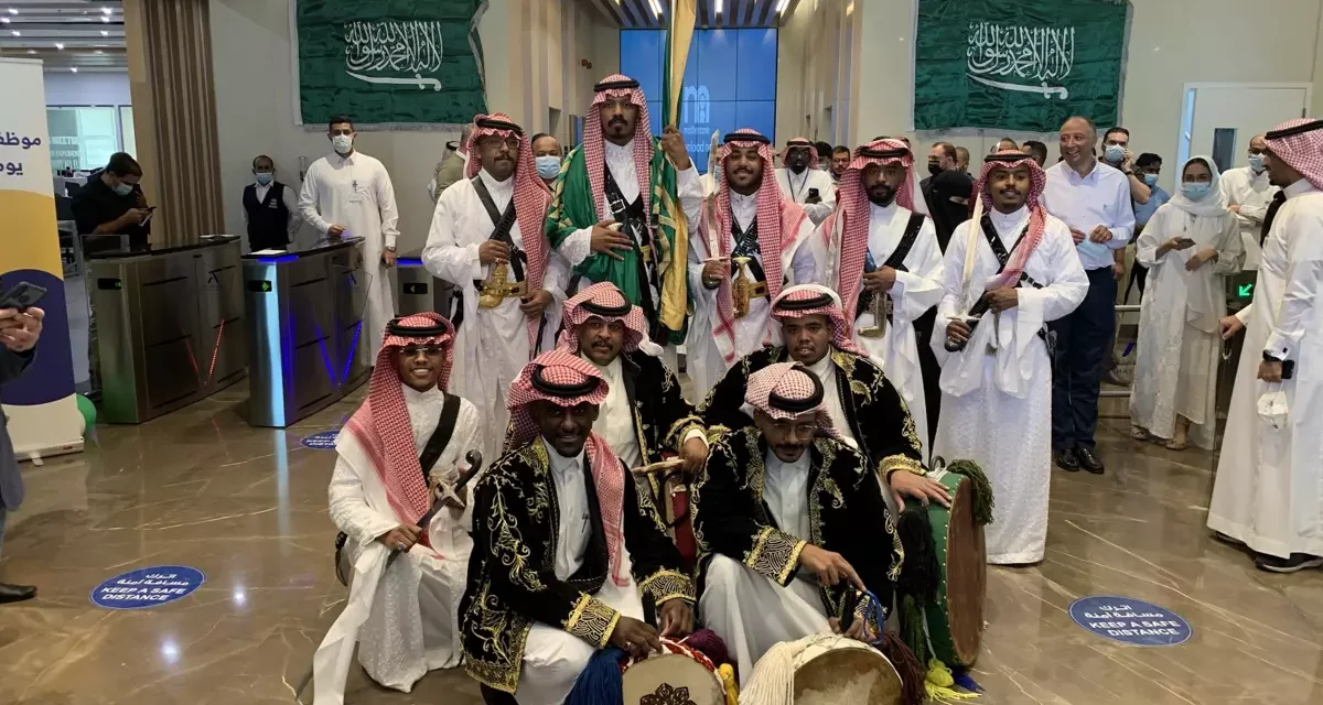موظفو مجموعة الشايع يحتفلون باليوم الوطني للمملكة العربية السعودية