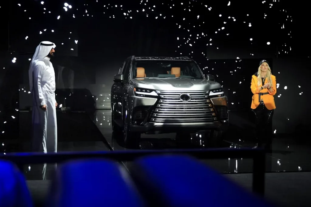 LEXUS LAUNCHES WORLD PREMIERE OF ICONIC LUXURY SUV LX IN RIYADH-Image02