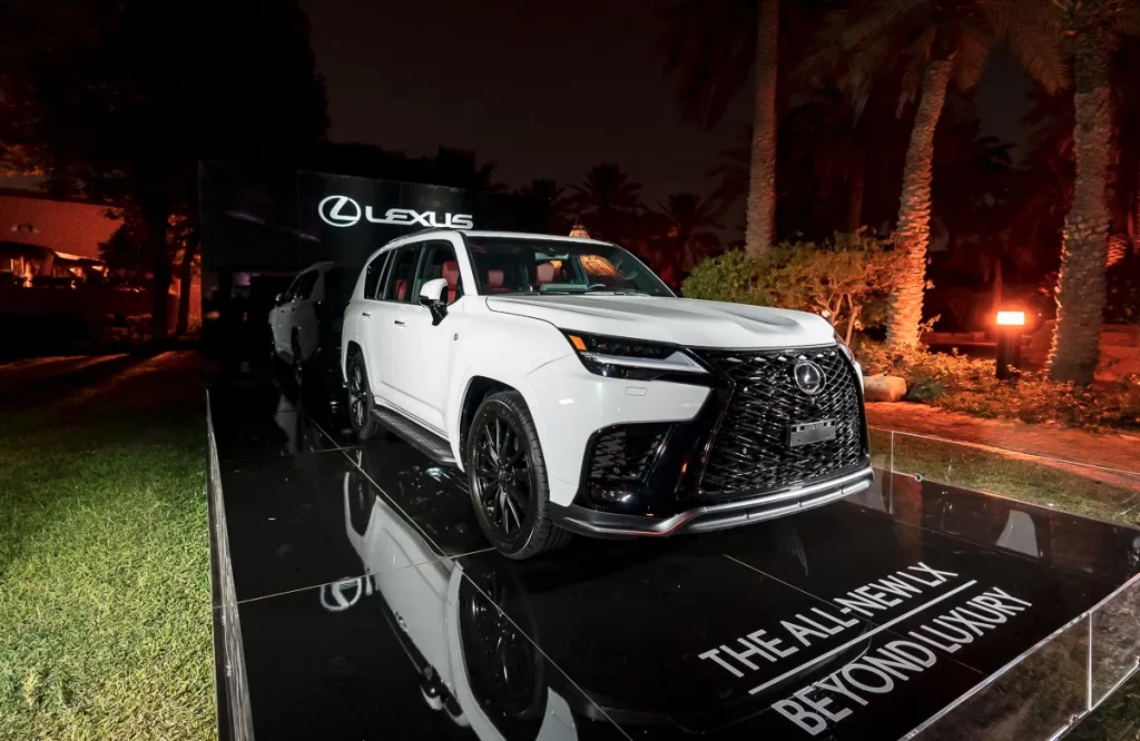 LEXUS LAUNCHES WORLD PREMIERE OF ICONIC LUXURY SUV LX IN RIYADH-Image03