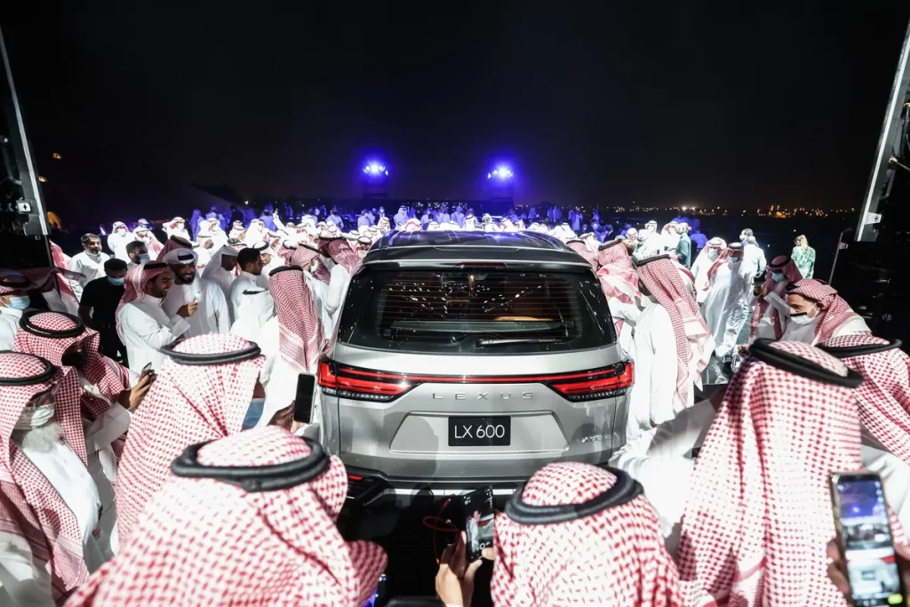 LEXUS LAUNCHES WORLD PREMIERE OF ICONIC LUXURY SUV LX IN RIYADH-Image10