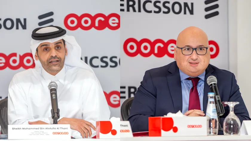 شراكة بين إريكسون و Ooredoo لتقديم تجارب مذهلة من تقنية الجيل الخامس لمشجعي كرة القدم في حدث رياضي رئيسي في قطر في عام 2022
