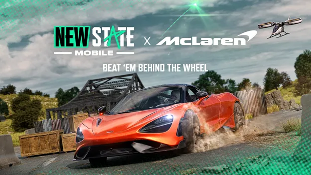 تحديث مارس من NEW STATE MOBILE نشط الآن، وينطلق بالشراكة مع McLAREN AUTOMOTIVE 