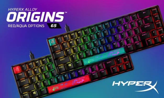 شركة HyperX تطلق لوحة مفاتيح الألعاب HyperX Alloy Origins 65 الميكانيكية بألوان مخصصة