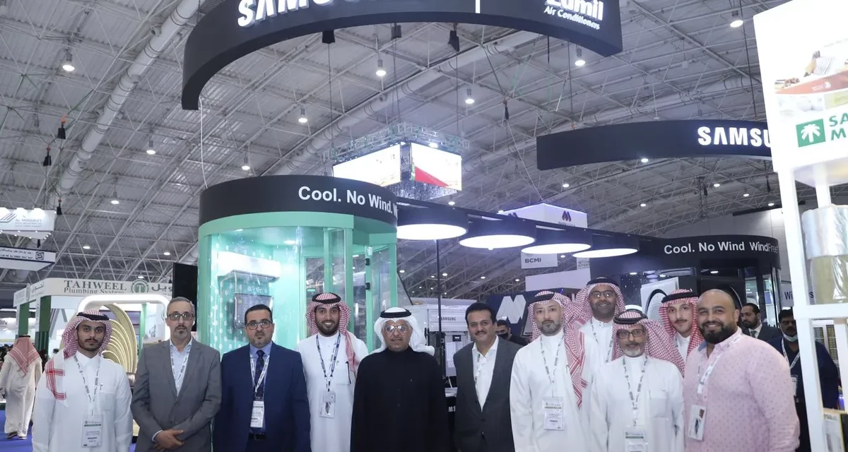 شراكة سامسونج السعودية مع الزامل للمكيفات في معرض THE BIG5 SAUDI