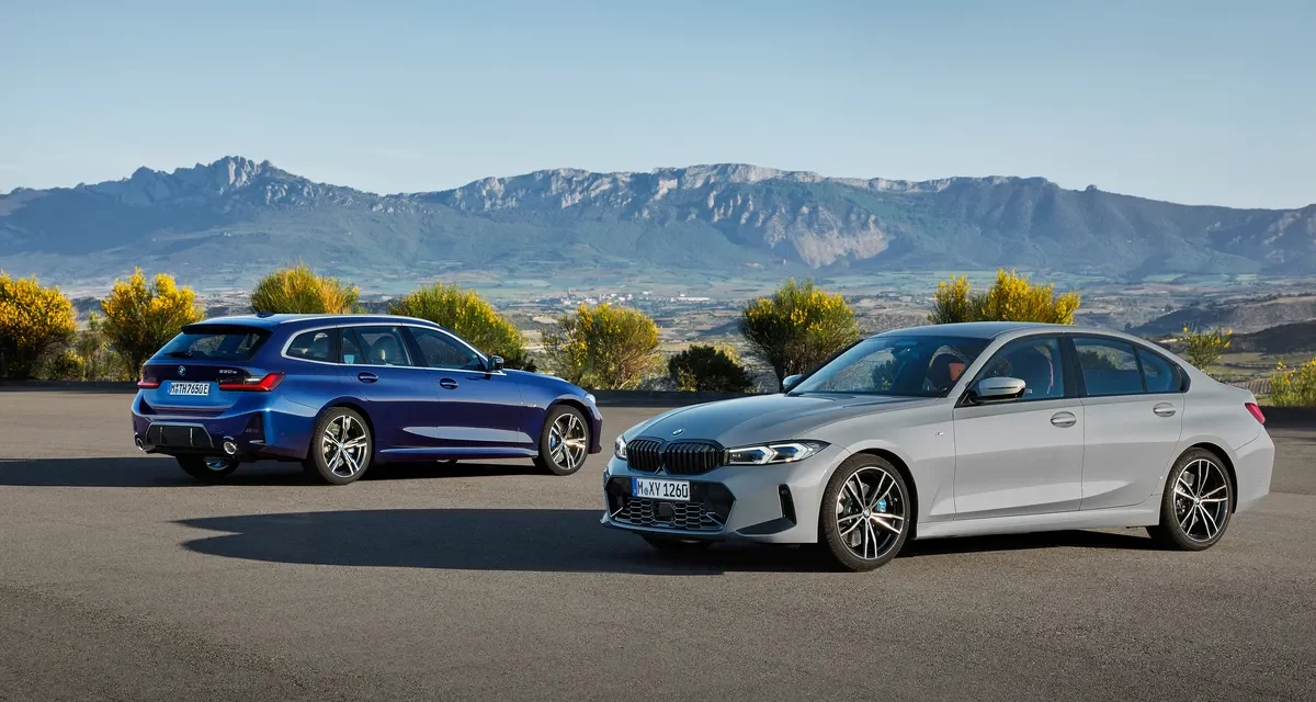 سيارة BMW 3 Series Sedan الجديدة، وسيارة BMW 3 Series Touring الجديدة