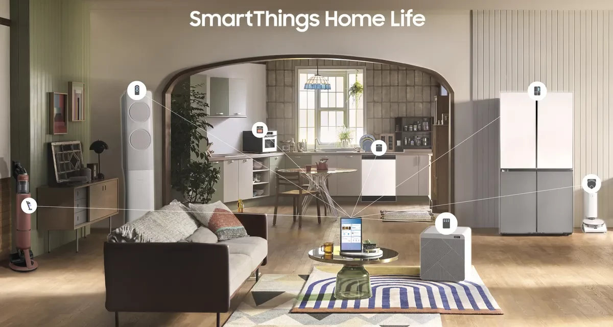 سامسونج للإلكترونيات تكشف عن حقبة جديدة من العيش المتصل مع منصة Family Hub بعد تحديثها، والإطلاق العالمي لخدمة SmartThings Home Life