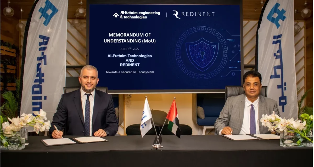 الفطيم الهندسية للتقنية المحدودة توقع مذكرة تفاهم مع شركة ريدينينت لتعزيز أمن منظومة إنترنت الأشياء في دولة الإمارات