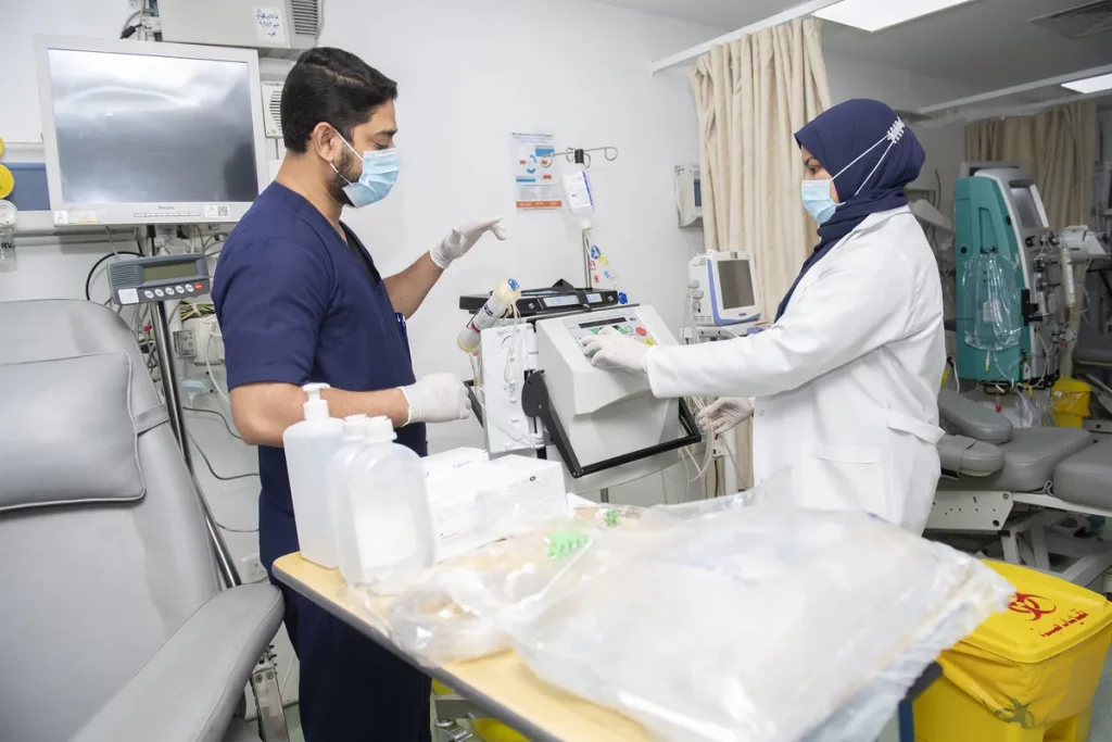 الصحة السعودية توفر خدمة الغسيل الكلوي المتنقل للحجاج2_ssict_1200_800