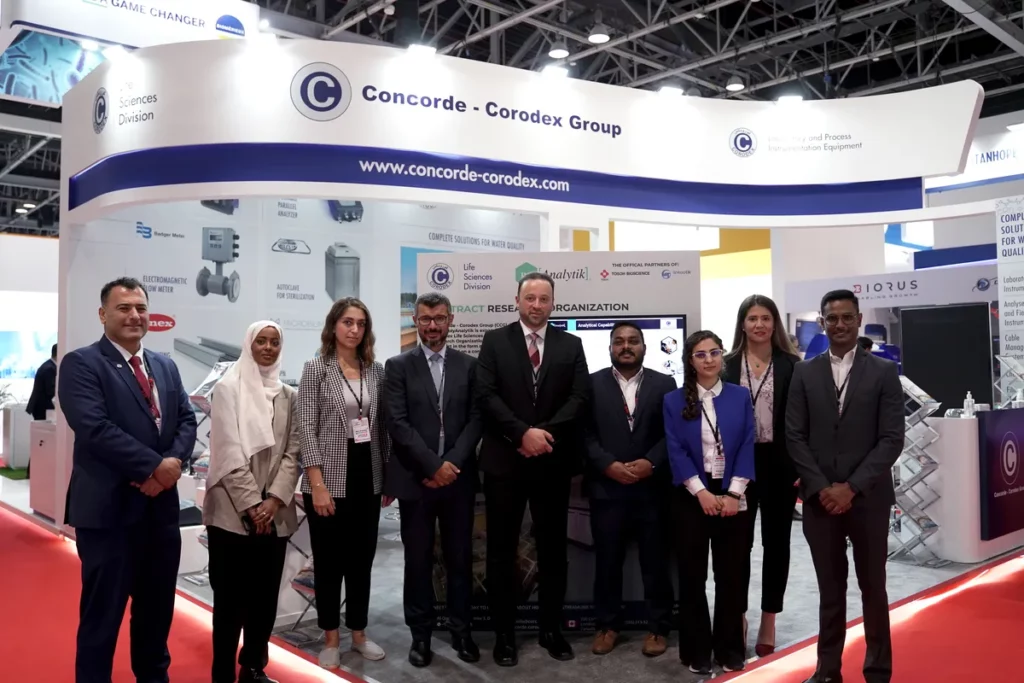 Concorde Corodex Group and PolyAnalytik Inc team at the signing_ssict_1200_800