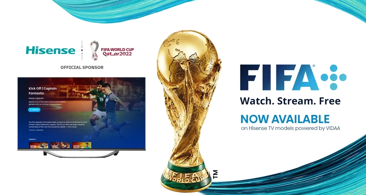 <strong>منصة فيفا بلس وهايسنس تطلقان برنامج يوميات كأس العالم فيفا من هايسنس خلال بطولة العالم لكرة القدم 2022 في قطر</strong>