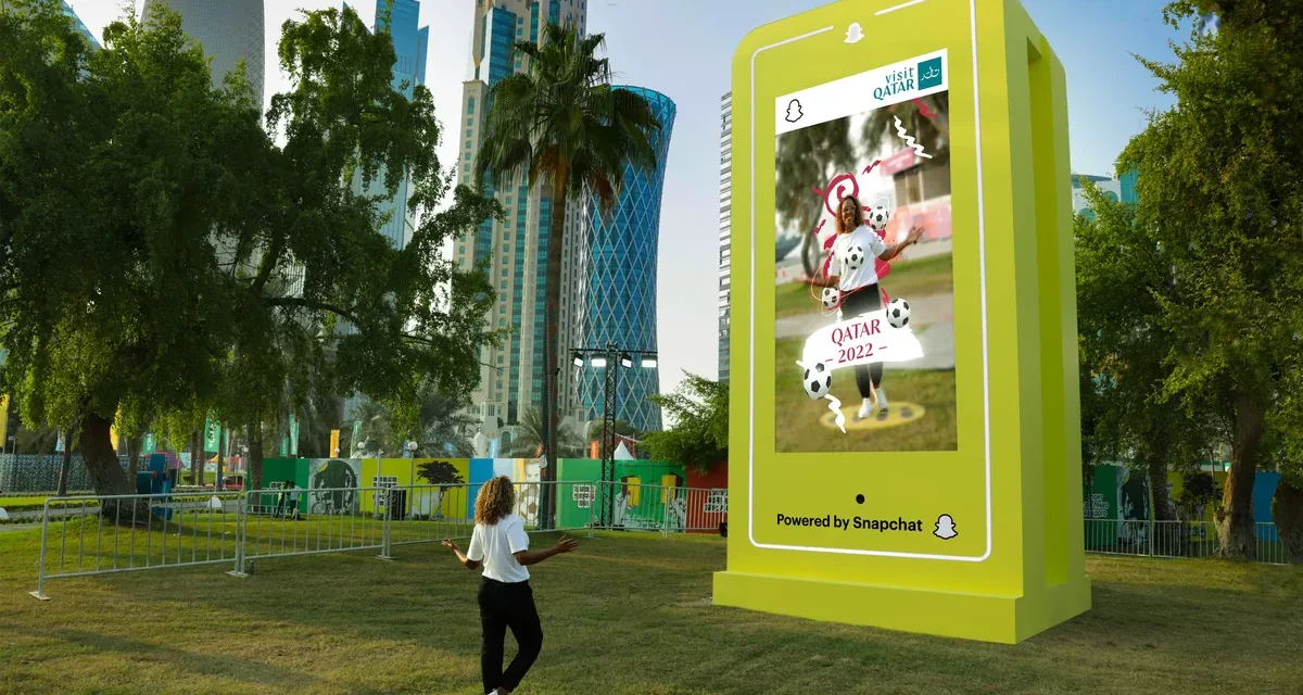 <strong>Snap</strong> وقطر للسياحة تطلقان تجارب استثنائية لسكان وزوار قطر باستخدام تقنية الواقع المعزز على كورنيش الدوحة
