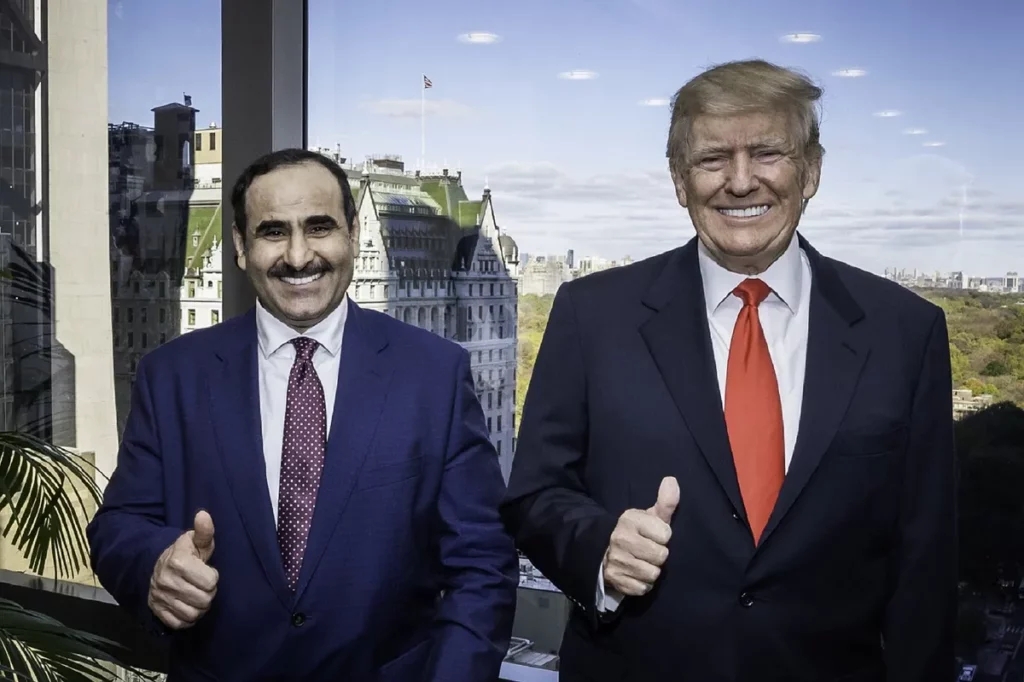 (R-L) Donald Trump and Yousef Al Shelash_ssict_1200_799