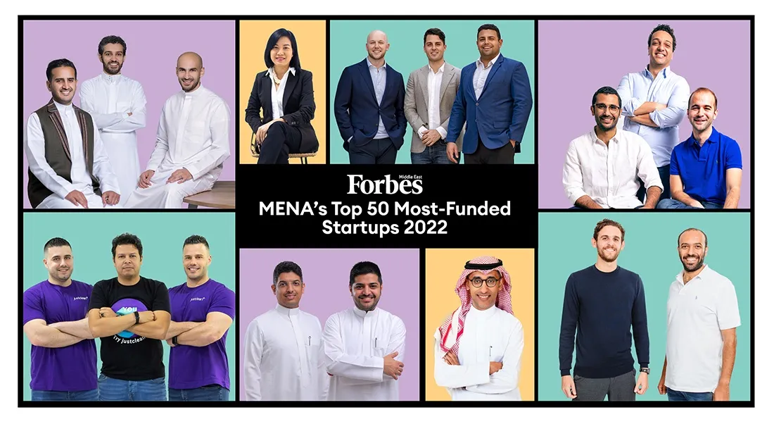 <strong>فوربس الشرق الأوسط تكشف عن قائمة “أكثر 50 شركة ناشئة تمويلًا في الشرق الأوسط وشمال أفريقيا” لعام 2022</strong>