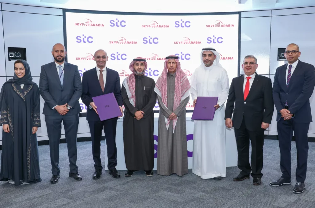 stc and SkyFive sign MoU to introduce broadband inflight connectivity to MENA2_ssict_1200_792