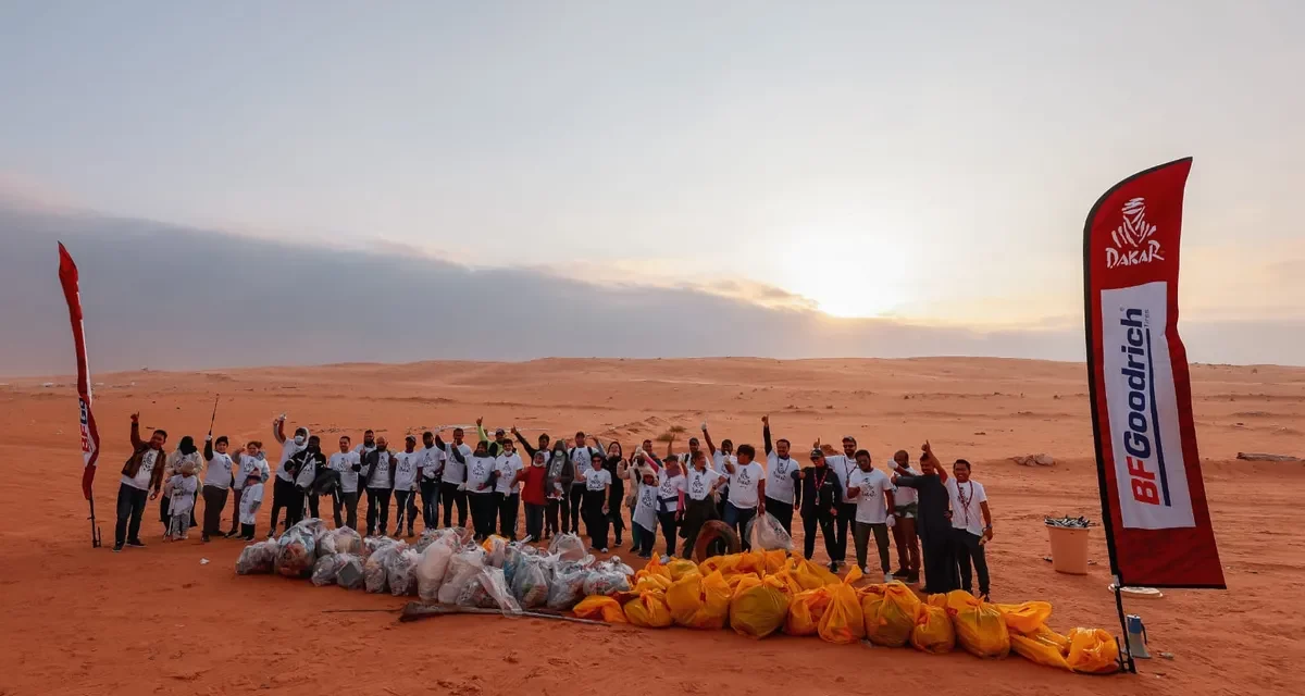 <strong>بي إف جودريتش تطلق حملة لتنظيف الصحراء أثناء رالي داكار بالتعاون مع مؤسسة رالي داكار    و”المبادرة الفلبينية للسعودية الخضراء” </strong>