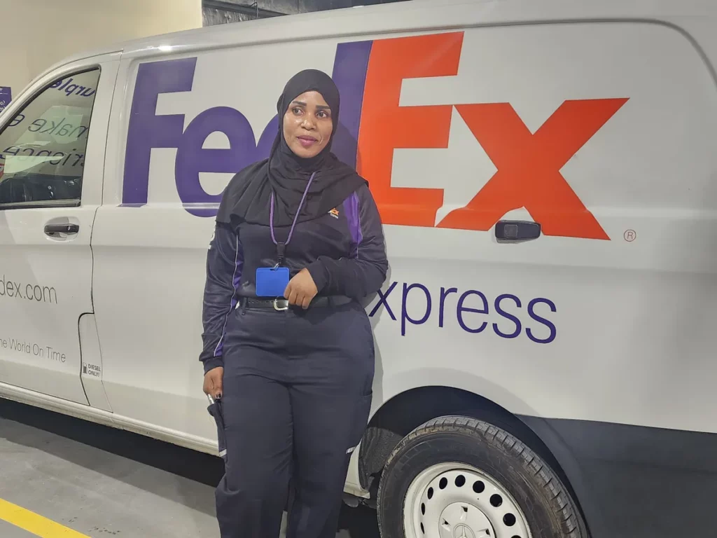 Zainab Matovu, Dubai Courier at FedEx_ssict_1200_900
