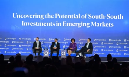 في اليوم الأول من مؤتمرإنفستوبيا السنوي 2023 جلسة نقاشية تستكشف فرص الاستثمارات في الأسواق الناشئة بين بلدان الجنوب-جنوب