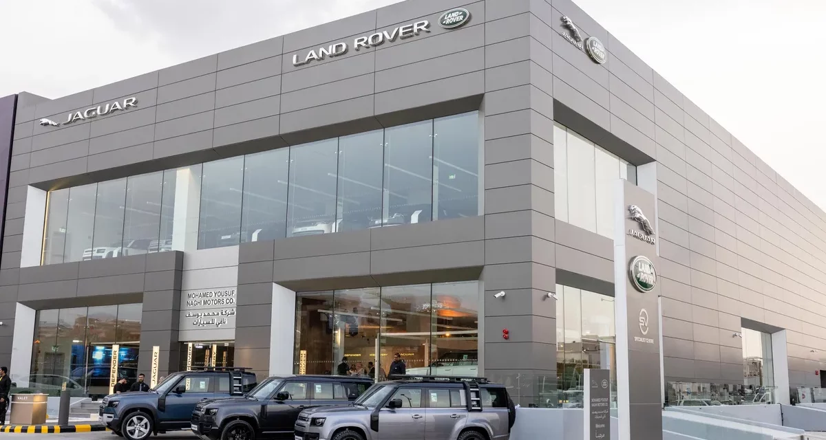 شركة محمد يوسف ناغي للسيارات تفتتح احدث منشأة “جاكوار لاند روڤر” في المملكة في العاصمة الرياض